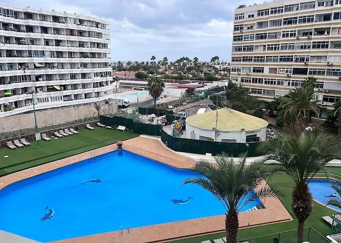 Design Seaview Flat Next To Yumbo Apartment Playa del Ingles (Gran Canaria)